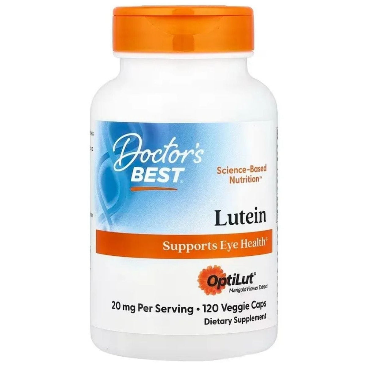 Doctor's Best  Lutein from OptiLut - 120 Veg Capsules