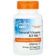 Doctor's Best Natural Vitamin K2 MK-7 with MenaQ7 45 mcg – 60 Capsules