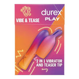 Durex Play Vibe & Tease 2in1 Vibrator with Stimulating Tip