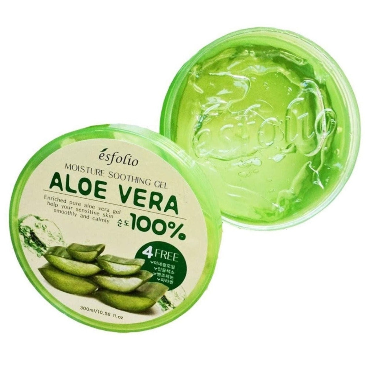 Esfolio Moisture Soothing Gel Aloe Vera - 300 ml