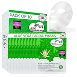 Esfolio Pure Skin Aloe Essence Mask - 10 Sheets