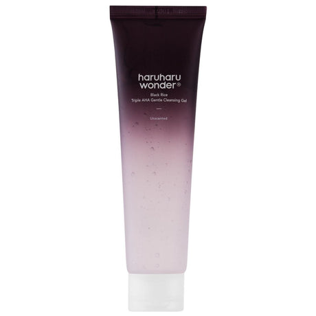 HaruHaru Wonder Black Rice Triple AHA Gentle Cleansing Gel - 100 ml