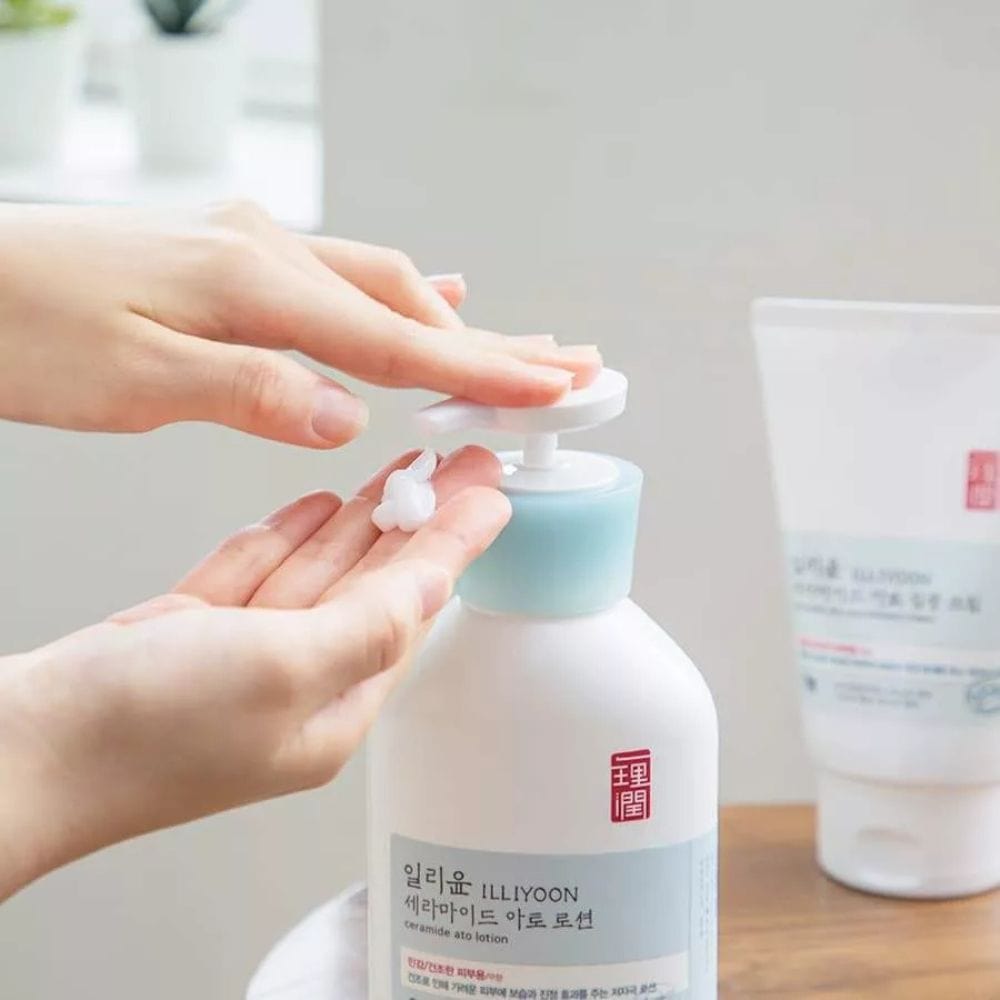 ILLIYOON Moisturising Emulsion with Ceramides for Face and Body - 350 ml