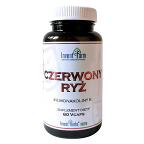 Invent Farm Red Rice – 60 Capsules