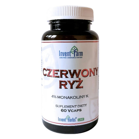 Invent Farm Red Rice – 60 Capsules