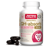Jarrow Formulas Ubiquinol QH-absorb (Ubichinol) 100 mg - 120 Capsules