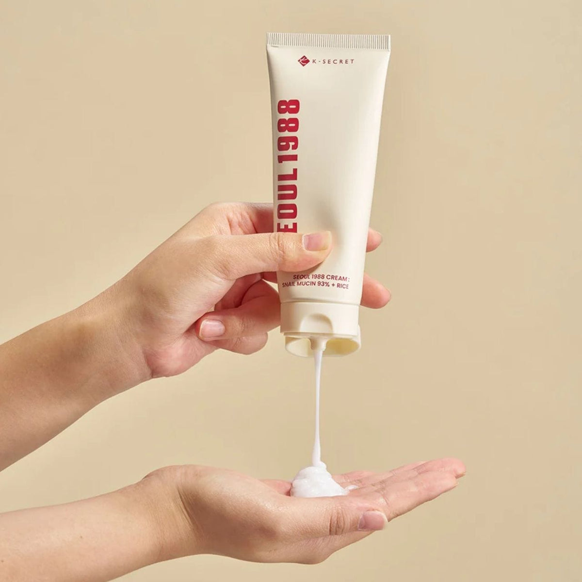 K-SECRET Seoul 1988 Cream with 97% Snail Mucus and Rice - 100 ml