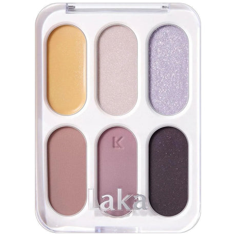 Laka Forever 6 Eyeshadow Palette, Shade 02 Attention - 7 g