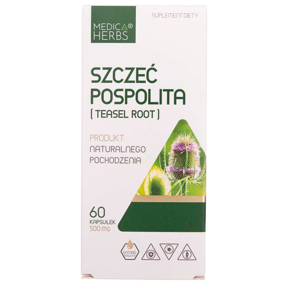 Medica Herbs Teasel Root 550 mg - 60 Capsules
