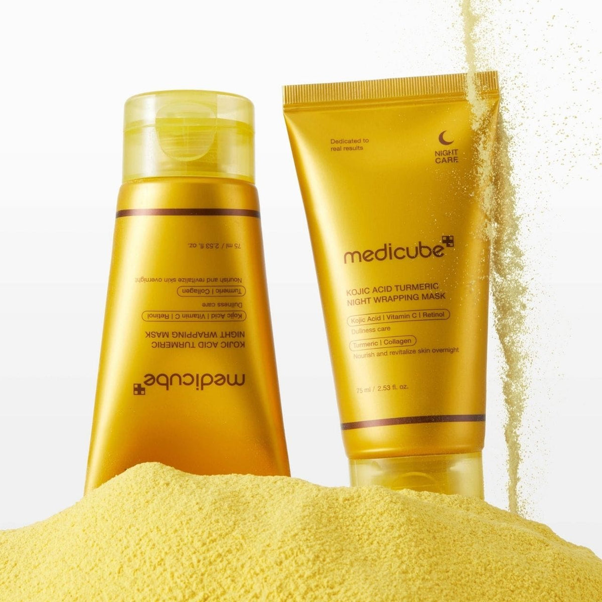 Medicube Kojic Acid Turmeric Night Wrapping Mask - 75 ml