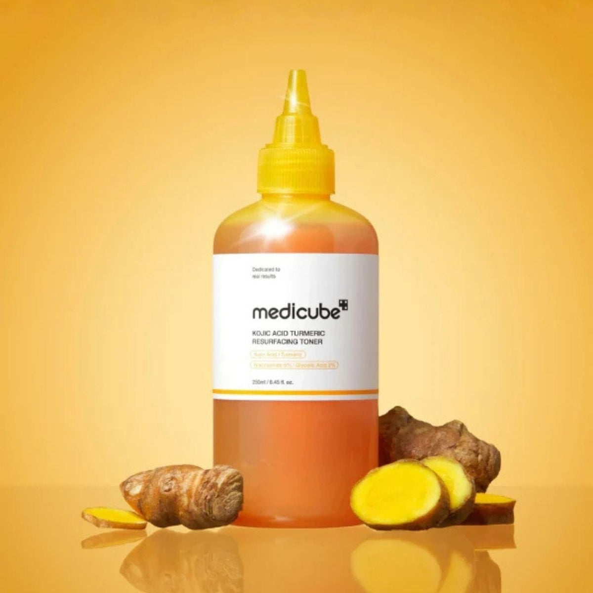 Medicube Kojic Acid Turmeric Resurfacing Toner - 250 ml