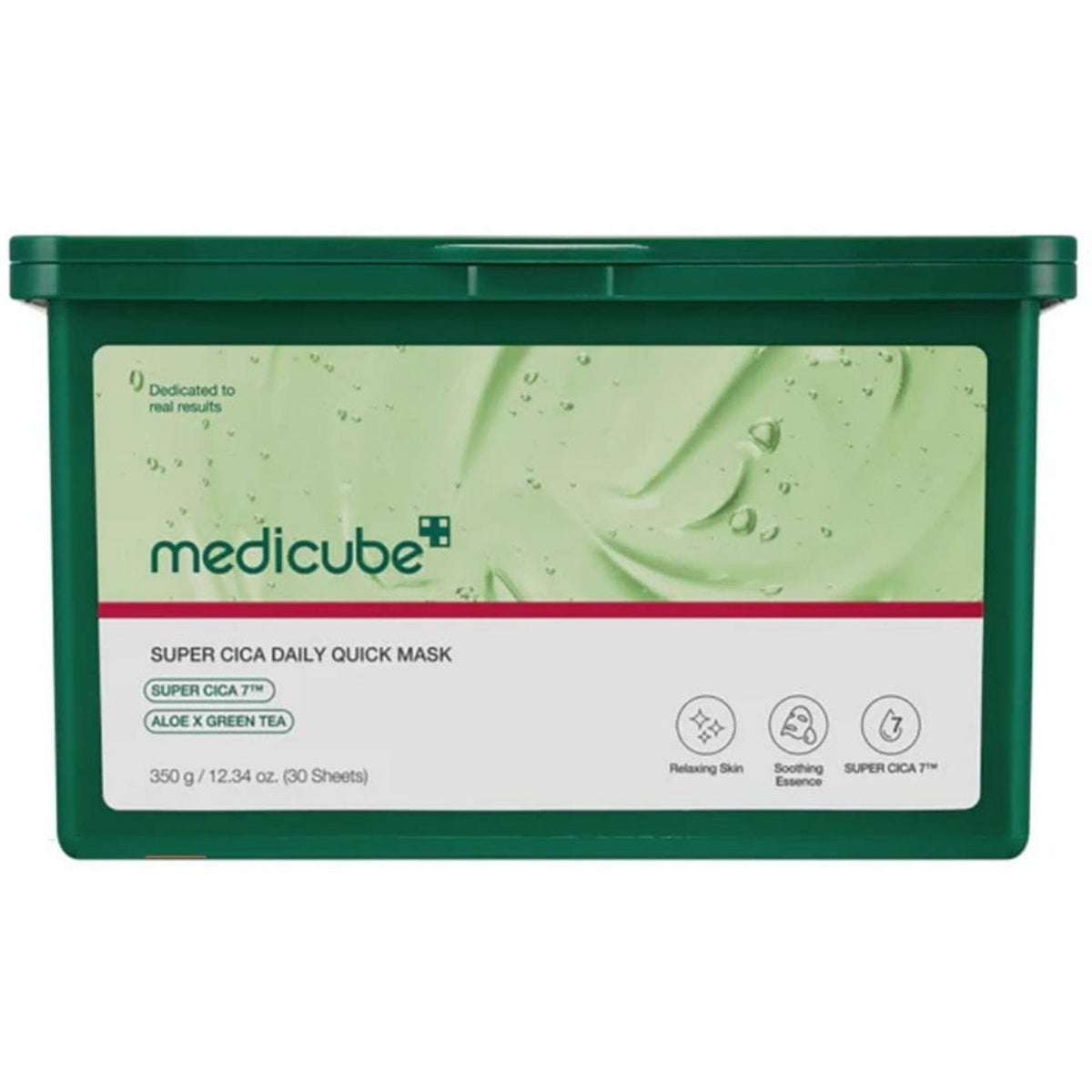 Medicube Super Cica Daily Soothing Sheet Masks - 30 Pieces