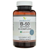 Medverita B-50 Methylated B-complex - 120 Capsules