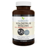 Medverita Beef Colostrum 400 mg, 40% Immunoglobulin - 100 Capsules