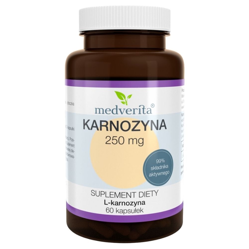 Medverita Carnosine 250 mg - 60 Capsules