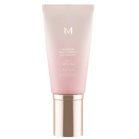 Missha M Signature Real Complete BB Cream No 21 Light Beige - 45 ml