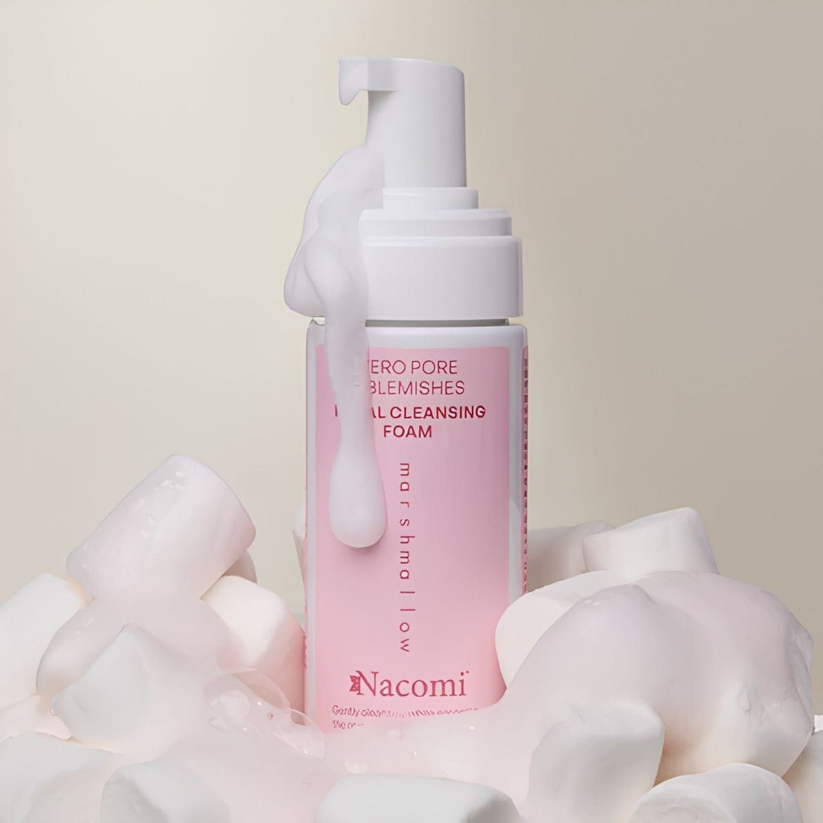 Nacomi Marshmallow Facial Cleansing Foam - 150 ml