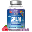 Natural Vitality Calm Kids Magnesium, Raspberry-Strawberry - 60 Gummies