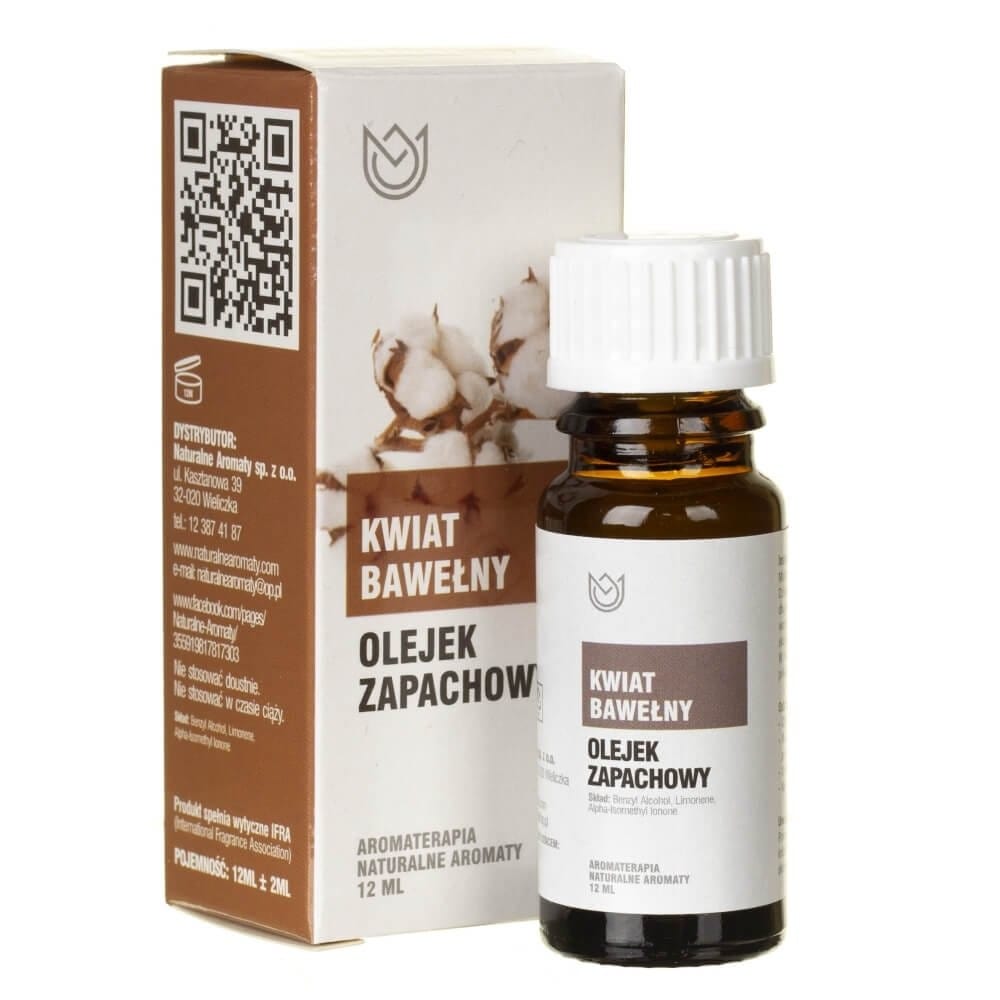 Naturalne Aromaty Fragrance Oil Cotton Flower - 12 ml