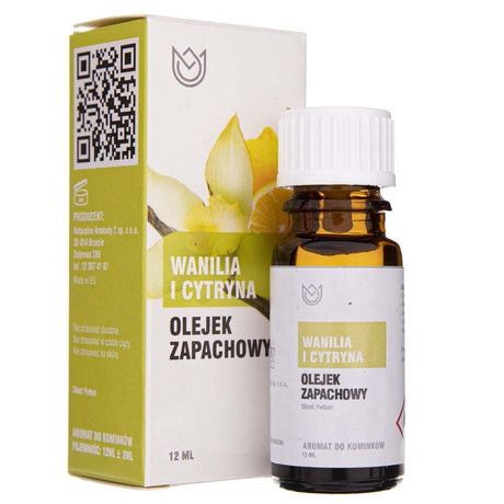 Naturalne Aromaty Fragrance Oil Vanilla and Lemon - 12 ml