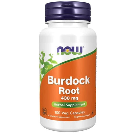 Now Foods Burdock Root 430 mg - 100 Capsules