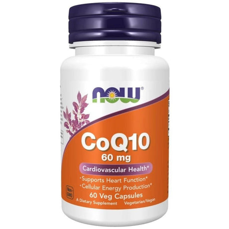NOW Foods Coenzyme Q10 60 mg - 60 Capsules