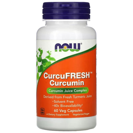 NOW Foods CurcuFRESH™ Turmeric Juice Complex - 60 Capsules