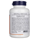 Now Foods GABA Orange Flavor Chewable - 90 Tablets