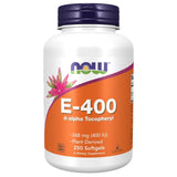 Now Foods Vitamin E 400 IU Natural - 250 Capsules