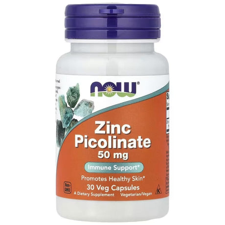 NOW Foods Zinc Picolinate 50 mg - 30 Capsules