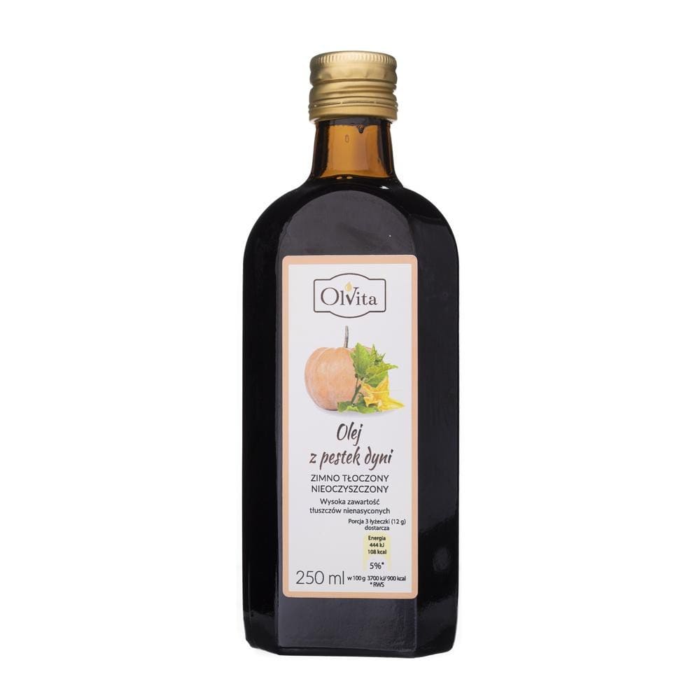 Olvita Cold-Pressed Pumpkin Seed Oil Unpurified - 250 ml