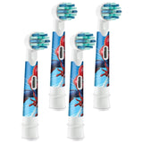 Oral-B Heads Electric Toothbrush Heads, Spider-Man - 4 Pieces