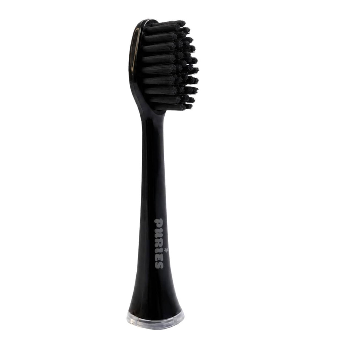 Puries Prime Black Electric Toothbrush Heads for Seysso - 4 Pieces