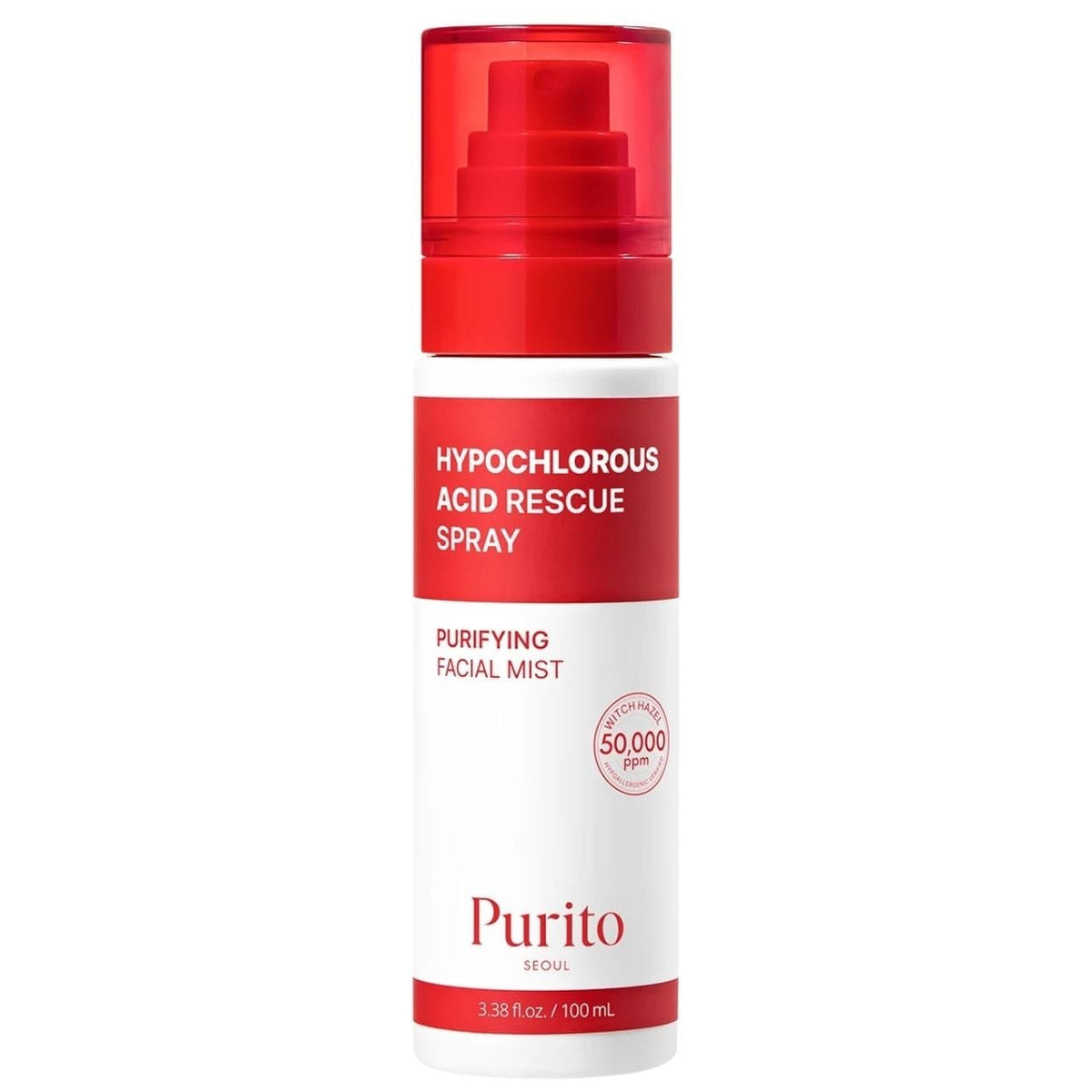 PURITO Hypochlorous Acid Rescue Spray - 100 ml