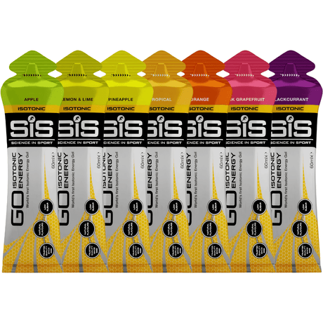 SIS GO Isotonic Energy Variety Pack, Mix Flavour - 7 x 60 ml