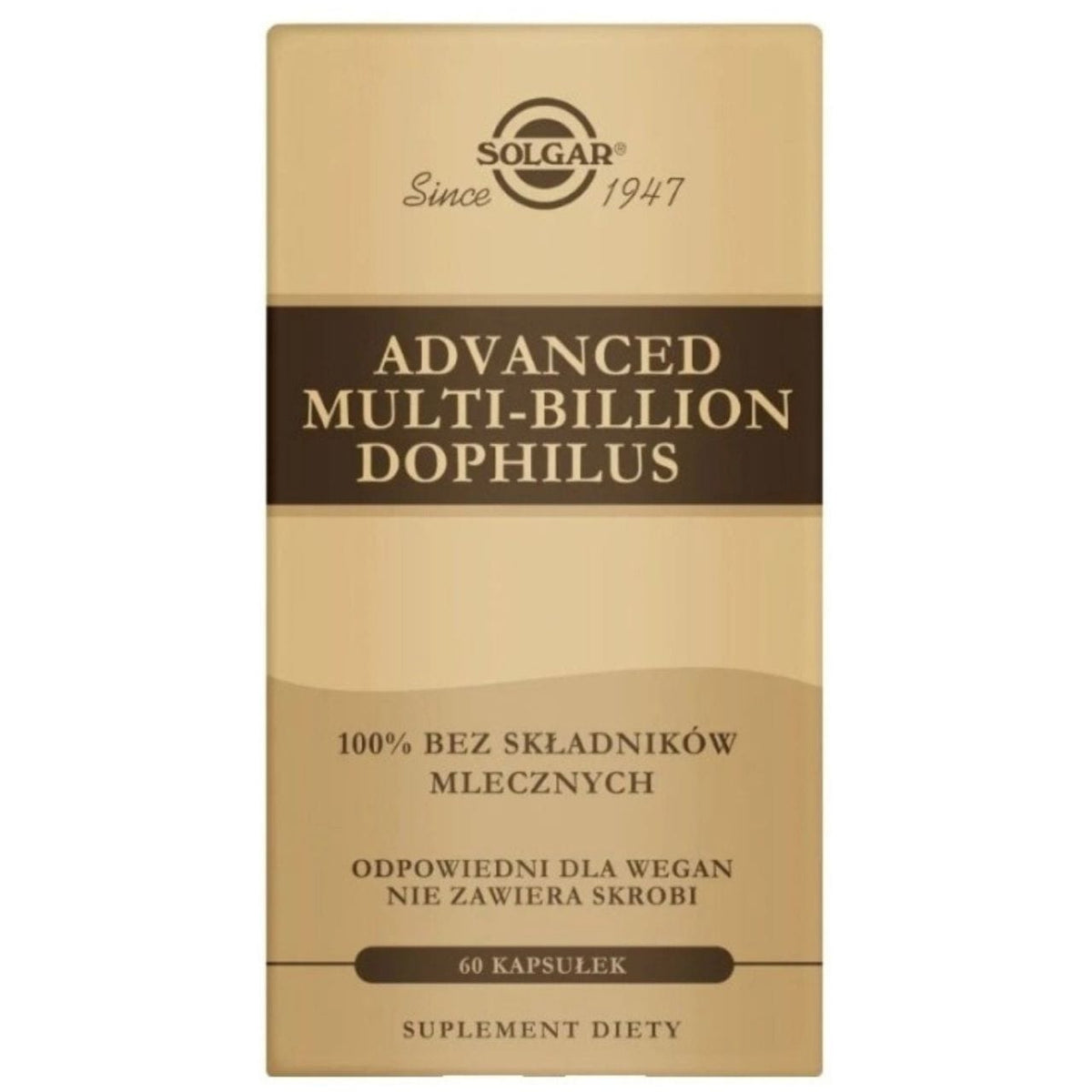 Solgar Advanced Multi-Billion Dophilus, Probiotic - 60 Capsules