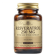 Solgar Resveratrol 250 mg with Red Wine Extract - 30 Softgels