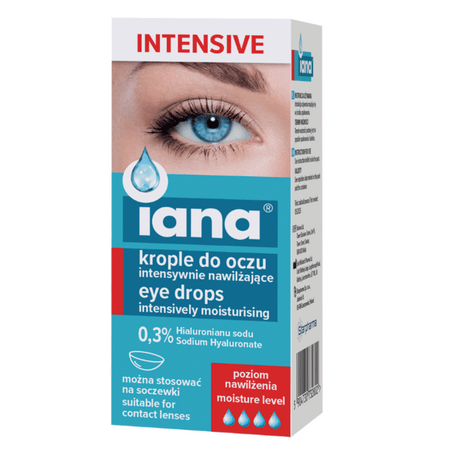 Starpharma Iana Intensive Moisturising Eye Drops - 10 ml