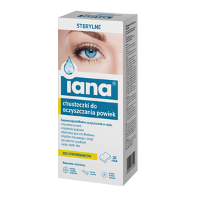 Starpharma Iana Sterile Eyelid Cleansing Wipes - 30 Wipes