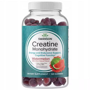 Swanson Creatine Monohydrate Gummies Watermelon - 120 Gummies