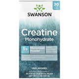 Swanson Creatine Monohydrate, Unflavoured – 30 Sachets