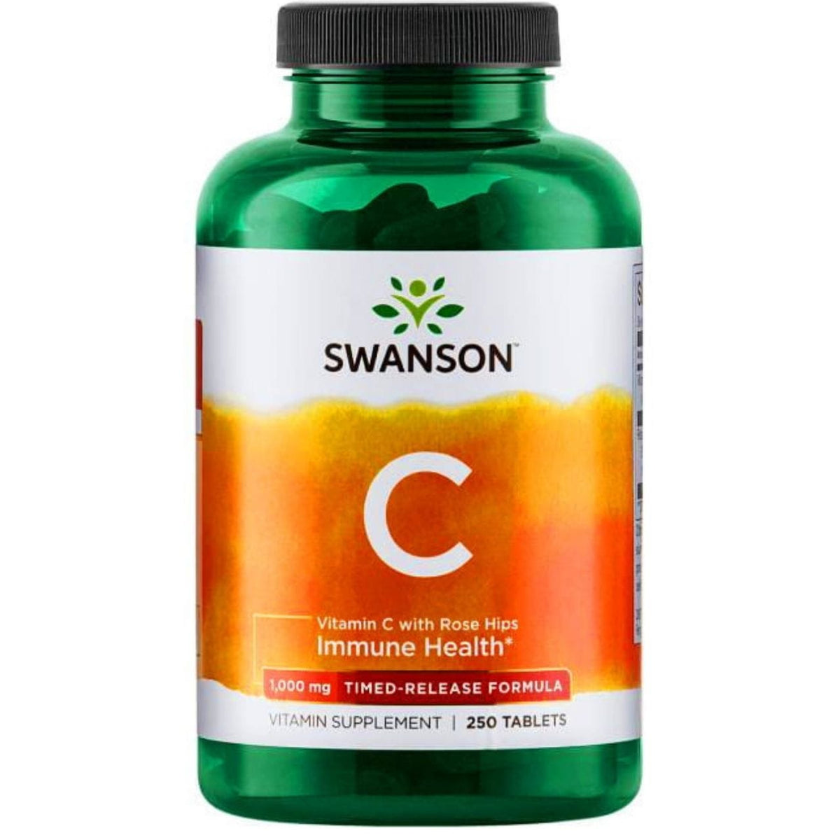Swanson Vitamin C 1000 mg with Rose Hip Timed Release - 250 Tablets