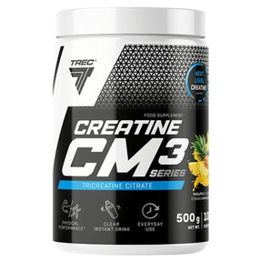 Trec Creatine CM3, Creatine Citrate Powder, Pineapple - 500 g