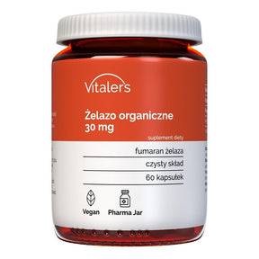Vitaler's Iron (Organic Iron) 30 mg - 60 Capsules