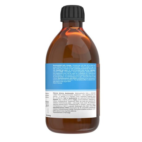 Vitaler's Junior Omega-3 Norwegian Cod Liver OIl 1200 mg - 250 ml