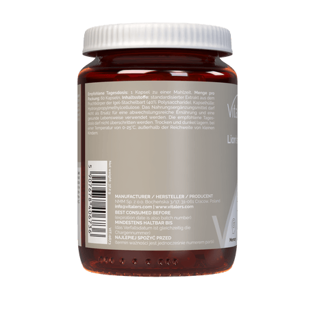 Vitaler's Lion's Mane 500 mg - 60 Capsules
