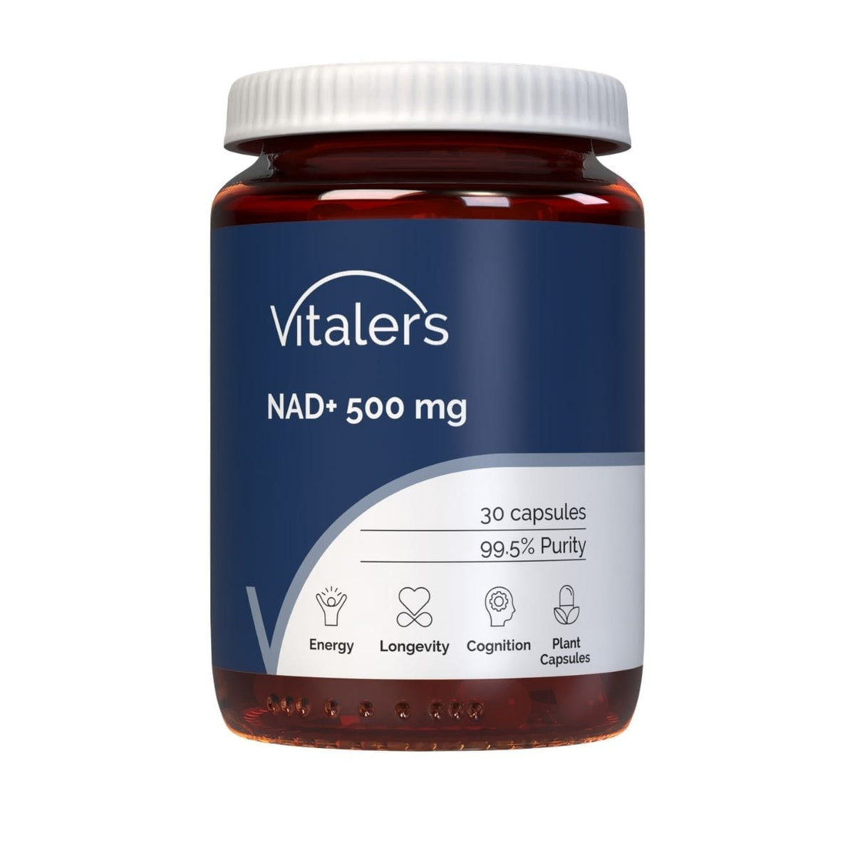 Vitaler’s NAD+ 500 mg – 30 Capsules