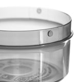 Vitaler's Shaker with Strainer, Black - 500 ml + 150 ml