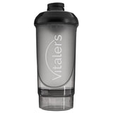 Vitaler's Shaker with Strainer, Black - 500 ml + 150 ml