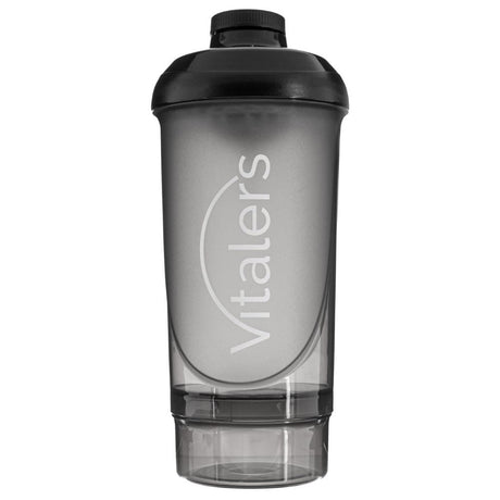Vitaler's Shaker with Strainer, Black - 500 ml + 150 ml
